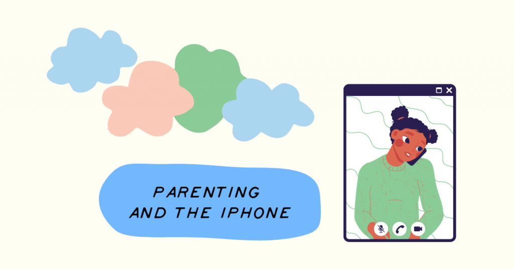 parenting and the iphone graphic